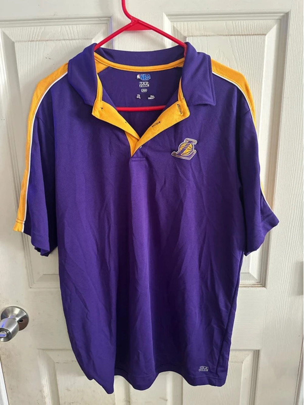 NBA Los Angeles Lakers Polo size large